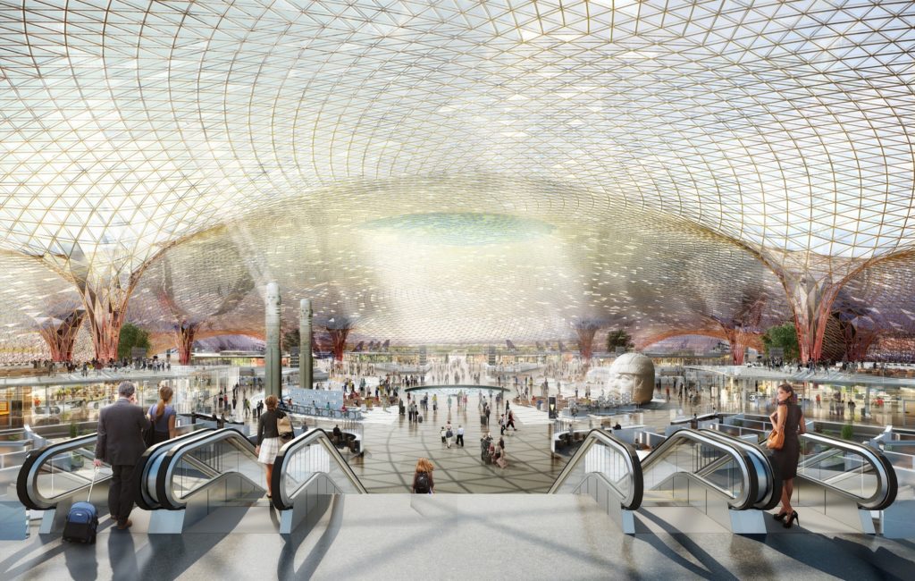 NEW INTERNATIONAL AIRPORT FOR MEXICO CITY BY FOSTER+PARTNERS IN